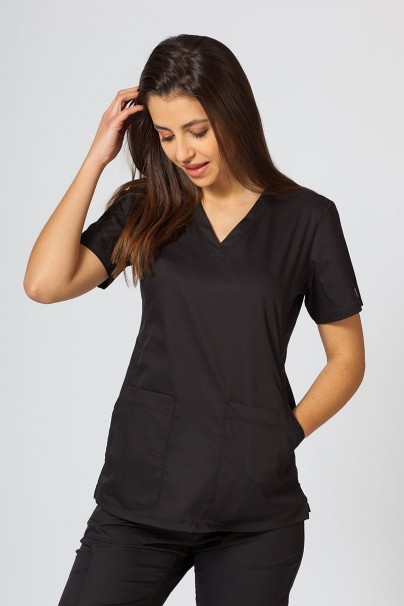 Women’s Maevn Maevn EON Sporty & Comfy scrub top black-1