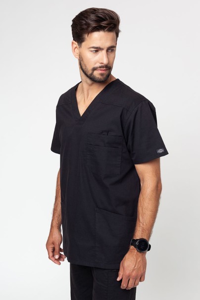 Men's Dickies EDS Signature Men V-neck scrub top black-1