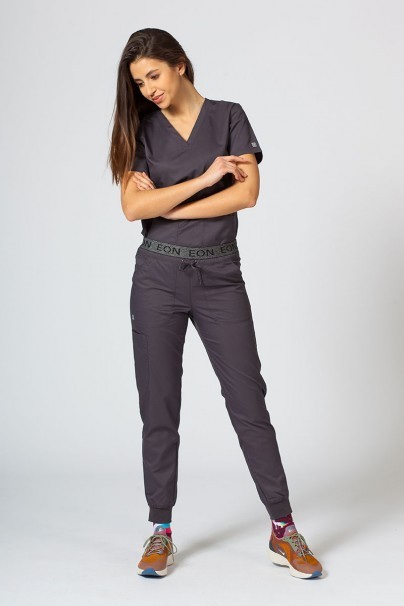 Women's Maevn EON Sport Sporty & Comfy scrubs set charcoal-1