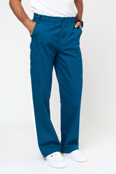 Men's Dickies EDS Signature Natural Rise scrub trousers caribbean blue-1