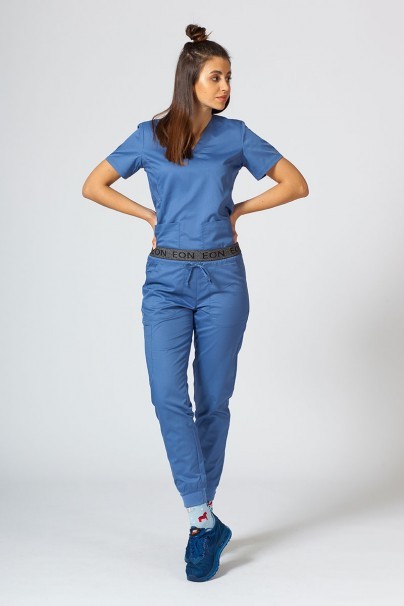 Women's Maevn EON Sport Sporty & Comfy scrubs set infinity blue-1