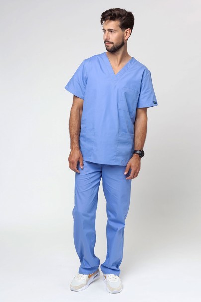 Men's Cherokee Originals scrubs set (4876 top, 4100 trousers) ceil blue-1
