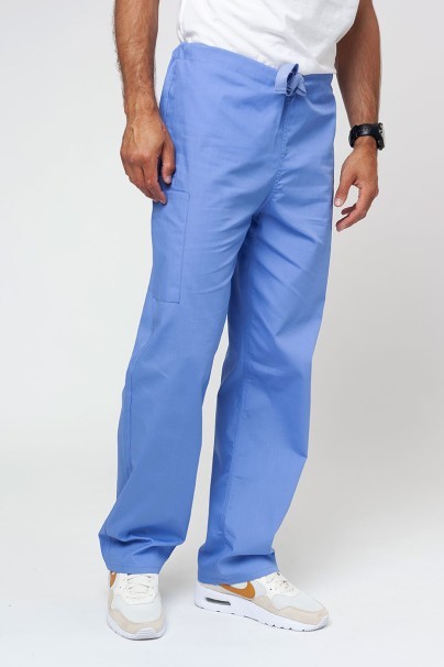 Men’s Cherokee Originals Cargo scrub trousers ceil blue-1
