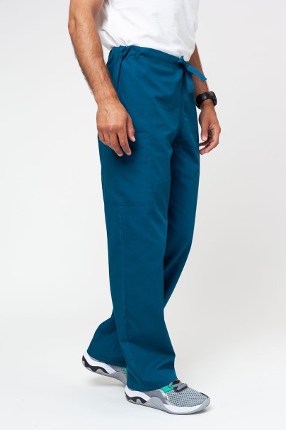 Men’s Cherokee Originals Cargo scrub trousers caribbean blue-1