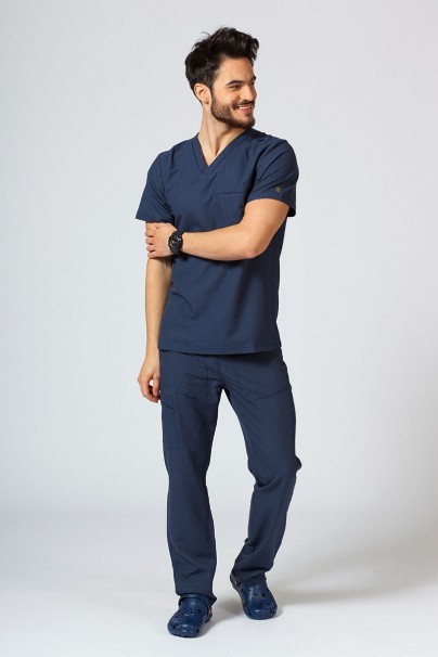 Men’s Maevn Matrix Pro scrubs set heather navy-1