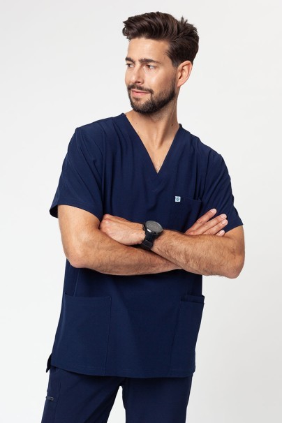 Men's Uniforms World 309TS™ Louis scrub top true navy-1