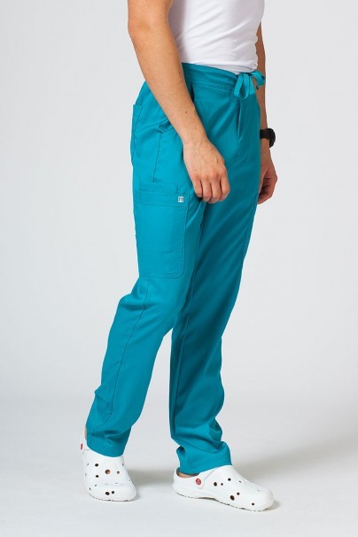 Men's Maevn Matrix Classic scrub trousers teal blue-1