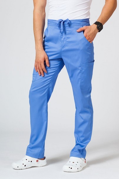 Men's Maevn Matrix Classic scrub trousers ceil blue-1