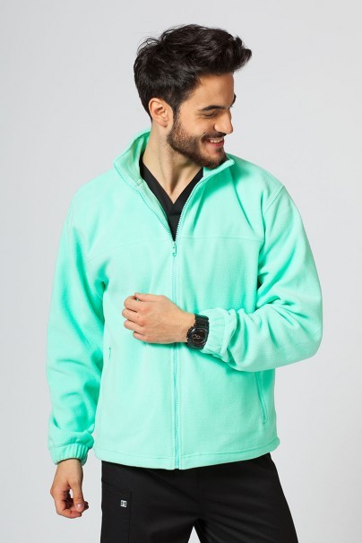 Men’s Malfini Fleece top mint-1