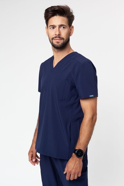 Men’s Adar Modern scrub top navy-1