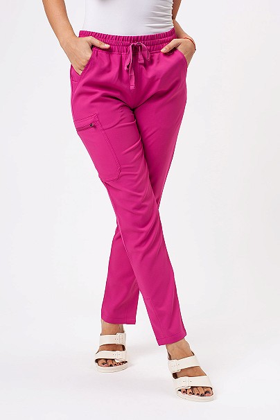 Women's Sunrise Lite Split scrub trousers raspberry