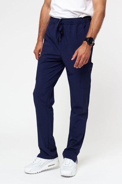 Men’s Adar Uniforms Slim Leg Cargo trousers navy-1
