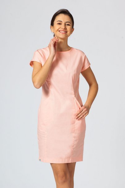 Women's Sunrise Uniforms Elite scrub dress blush pink-1