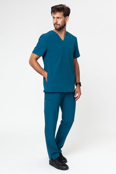 Men’s Adar Uniforms Cargo scrubs set (with Modern top) caibbean blue-1