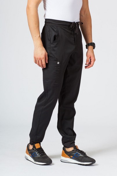 Men's Maevn Matrix scrub jogger trousers black-1