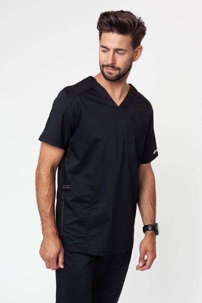 Men's Cherokee Revolution Active Men scrub top black-1