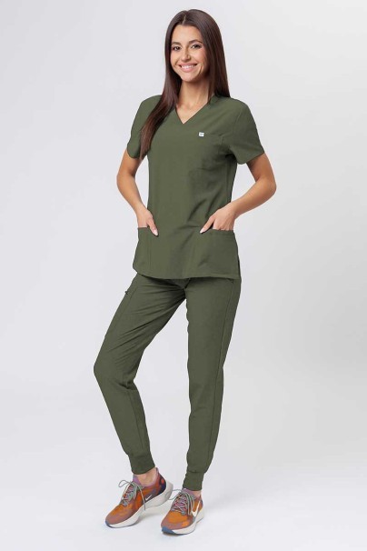Women’s Uniforms World 309TS™ Valiant scrubs set olive-1