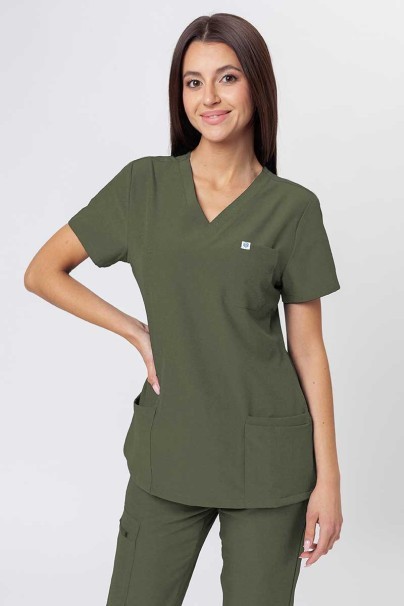 Women's Uniforms World 309TS™ Valiant scrub top olive-1