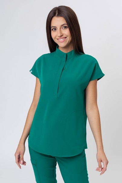 Women's Uniforms World 518GTK™ Avant On-Shift scrub top green-1