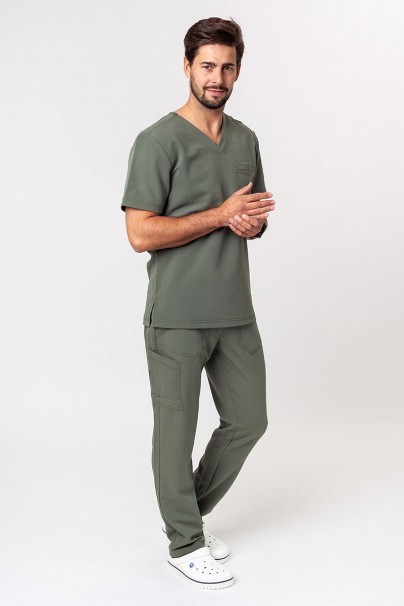 Men’s Maevn Matrix Pro scrubs set olive-1