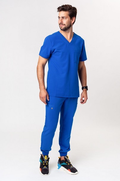 Men’s Maevn Matrix Pro jogger scrubs set royal blue-1