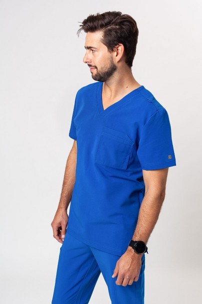 Men’s Maevn Matrix Pro scrub top royal blue-1