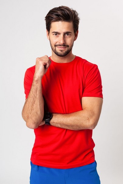 Men’s Malifni Origin t-shirt, Gots Organic Cotton red-1