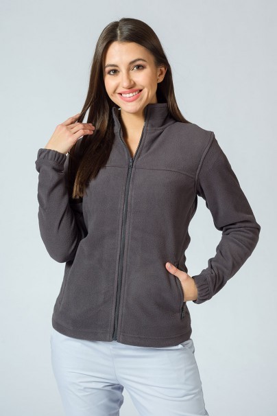 Women’s Malfini Fleece top steel gray-1