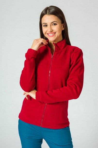 Women’s Malfini Fleece top marlboro red-1