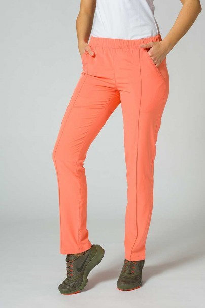 Women's Maevn Matrix Impulse Stylish scrub trousers fresh salmon-1