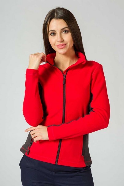 Women’s Malifni FROSTY fleece top red-1