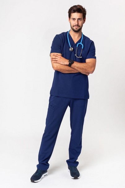 Men’s Maevn Matrix Pro scrubs set navy-1