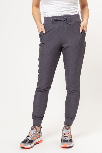 Women's Maevn Matrix Pro jogger scrub trousers heather grey-1