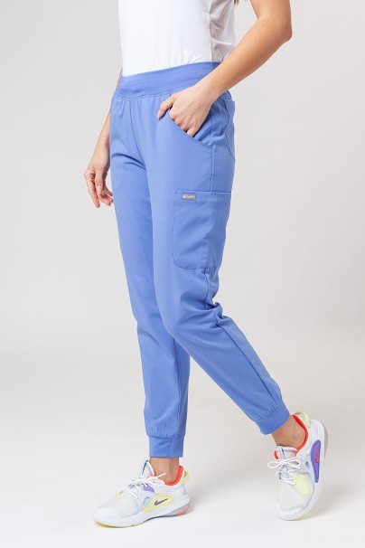 Women’s Maevn Momentum Jogger scrub trousers ceil blue-1