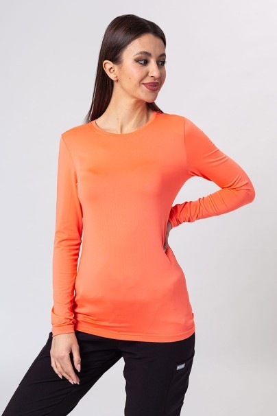 Women’s Maevn Bestee long sleeve top living coral-1