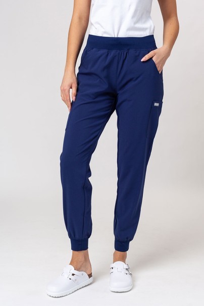 Women’s Maevn Momentum Jogger scrub trousers navy-1