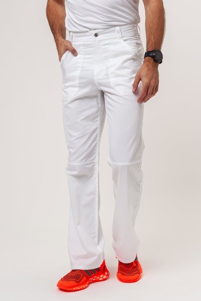 Men’s Cherokee Revolution Fly Cargo scrub trousers white-1