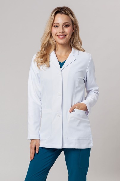 Women's Maevn Momentum Short (elastic) lab coat-1