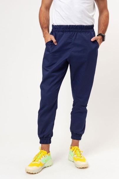 Men's Sunrise Uniforms Easy FRESH jogger scrub trousers true navy-1