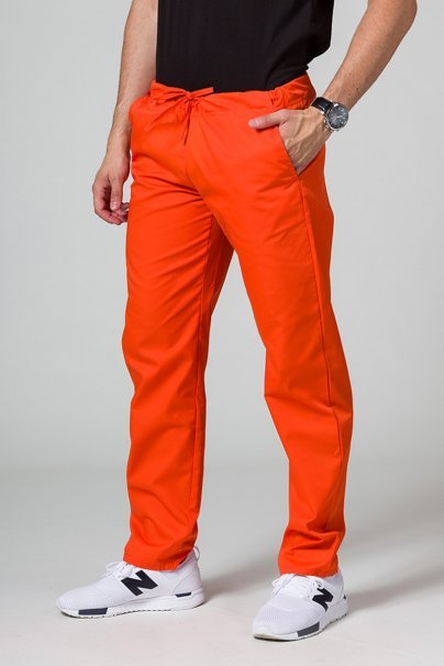 Men's Sunrise Uniforms Basic Regular scrub trousers orange-1
