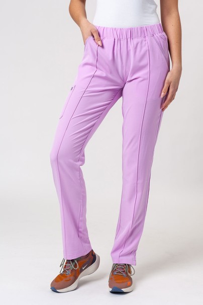 Women's Maevn Matrix Impulse Stylish scrub trousers lavender-1