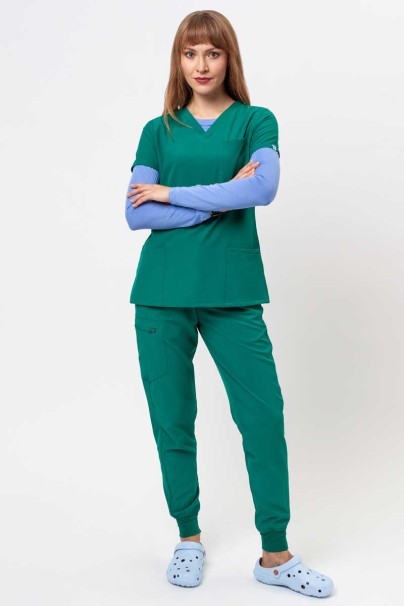 Women’s Uniforms World 309TS™ Valiant scrubs set green-1