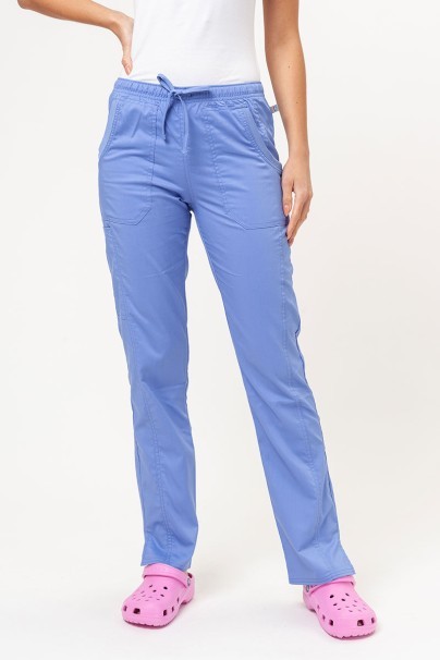 Women's Cherokee Revolution Tech Mid Rise scrub trousers ciel blue-1