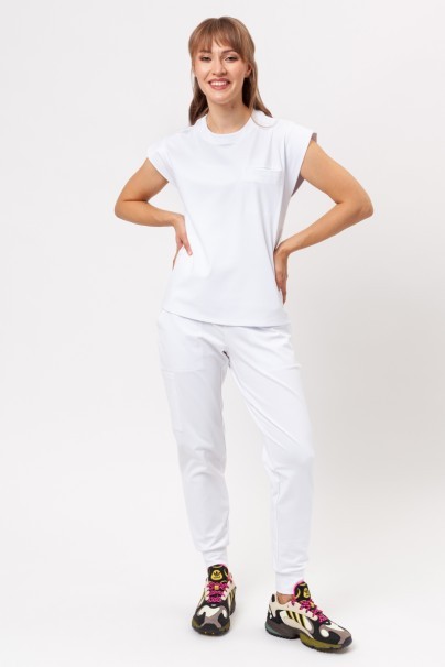 Women's Cherokee Achieve scrubs set white-1