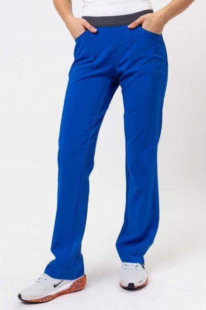 Women's Cherokee Infinity Slim Pull-on scrub trousers galaxy blue-1