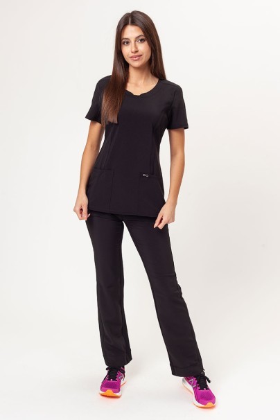 Women's Cherokee Infinity scrubs set black-1