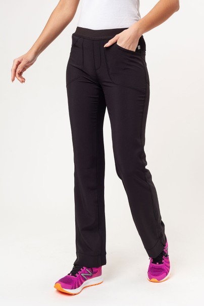 Women's Cherokee Infinity Slim Pull-on scrub trousers black-1