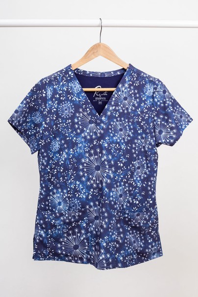 Women’s Maevn Prints scrub top Subtle Flower-1