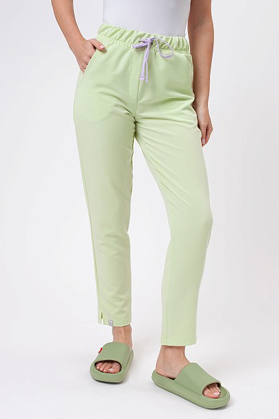 Women's Sunrise Uniforms Premium Pride scrub trousers matcha