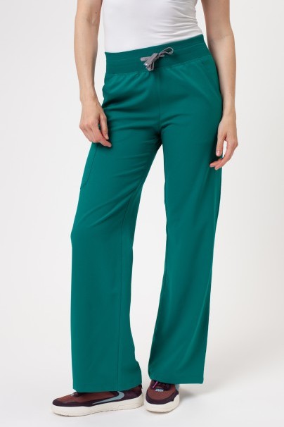 Women's Maevn Momentum Wide Leg scrub trousers hunter green